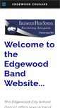 Mobile Screenshot of edgewoodbands.com